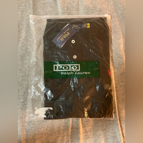 Polo Ralph Lauren Polo-Tee Red Logo | Large | Black | NWT - Picture 3 of 3